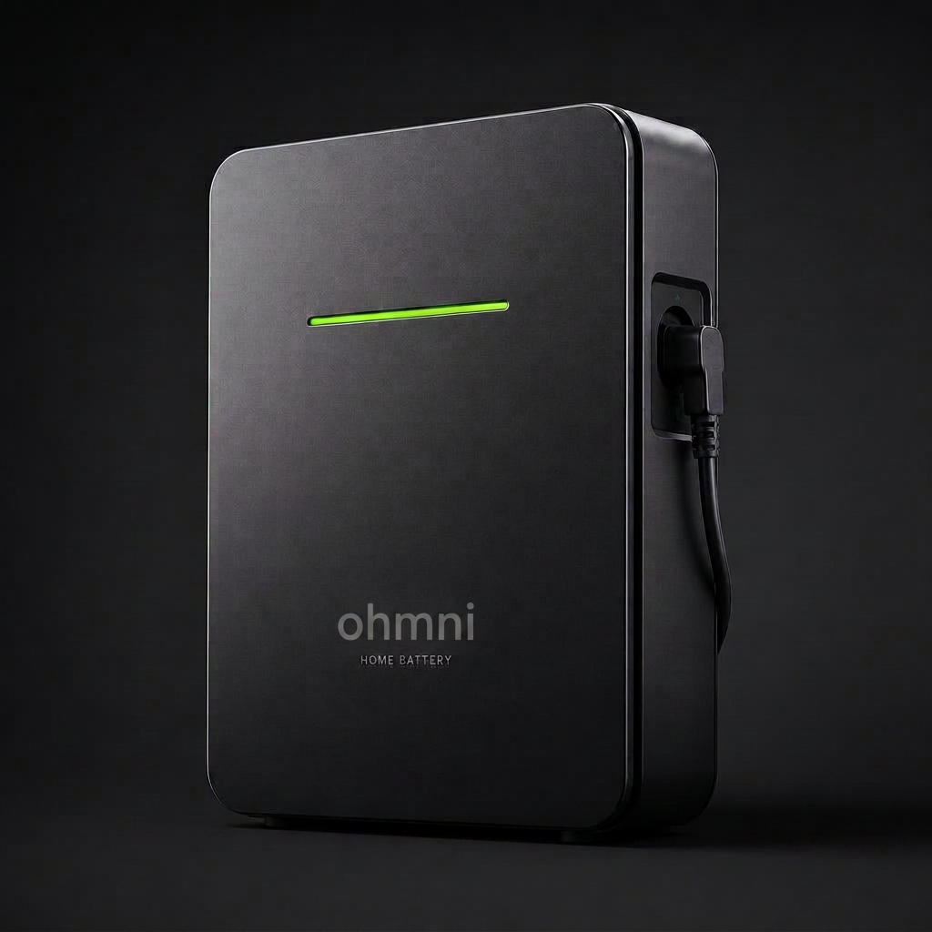 Ohmni Core 2400 thuisbatterij met stekker: Klein beginnen, meteen minder betalen