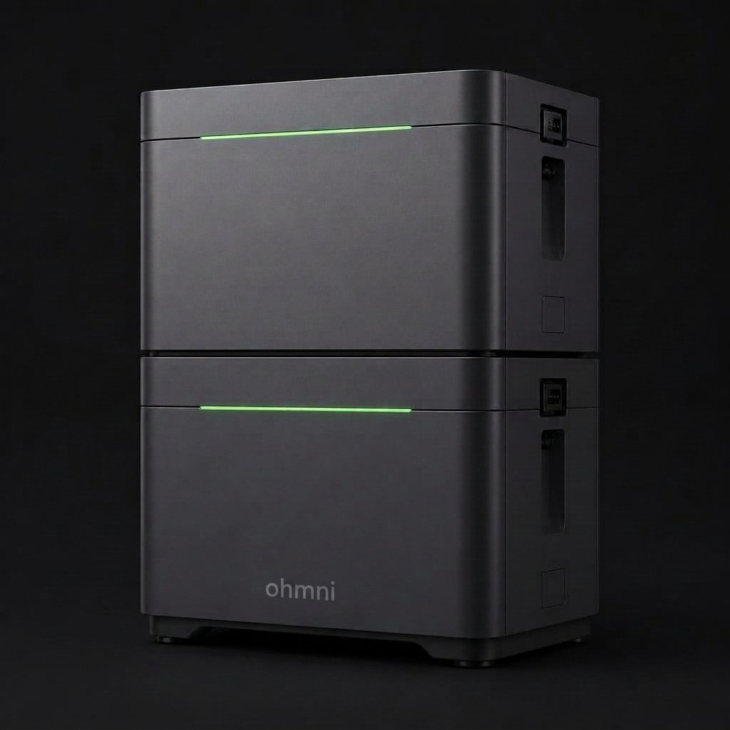 Ohmni Max 5000 thuisbatterij met stekker: De maat die de meeste gezinnen kiezen